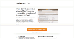 Desktop Screenshot of malwareremoval.com